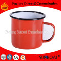 Sunboat Emaille Tasse / Mugtableware Geschirr / Küchengerät